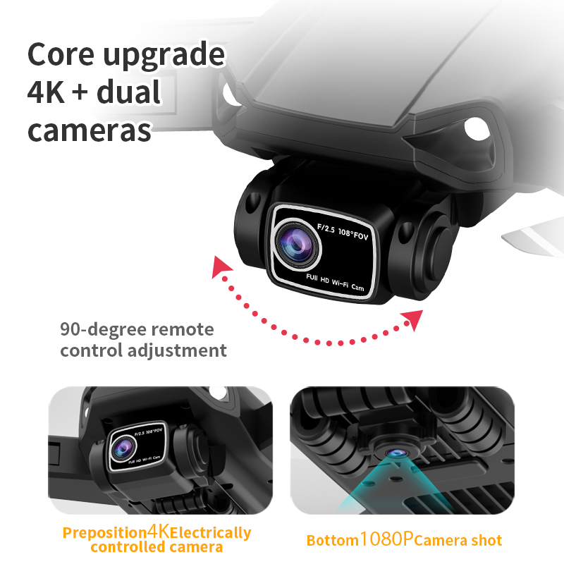 Dron L900 PLUS GPS z kamerą 4K – Drone Kit Professional recenzja i cena