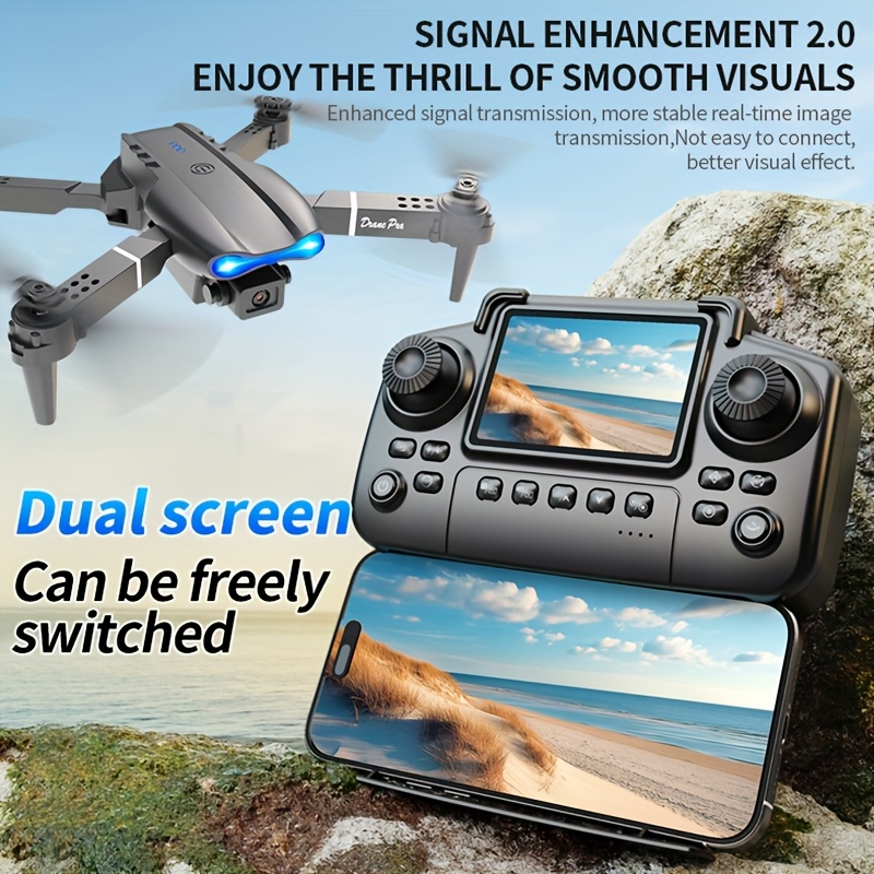 E99 PRO MAX – składany dron z  – Drone Kit Octocopter recenzja i cena