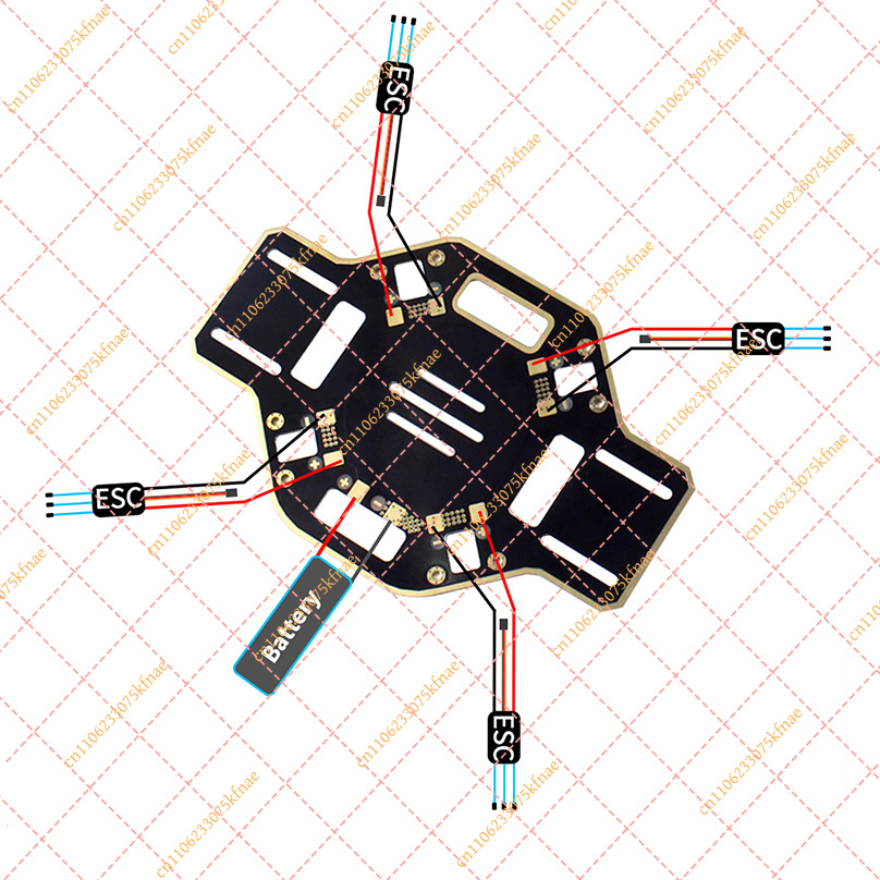 Zestaw ramy drona 4-osiowego 4 – Drone Kit Octocopter recenzja i cena